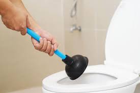 blocked toilet - GMC Heating and Plumbing toilet plunger